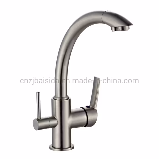 식수 정제수용 OEM 황동 3가지 방식 주방 수도꼭지