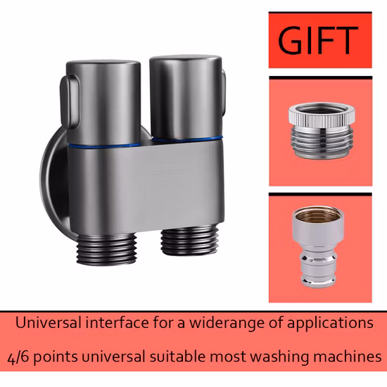 블랙 앵글 분배기 밸브 헤드 제어 수도꼭지 물 욕실 화장실 분무기 shattaf 샤워 제어 밸브 각도 밸브 욕실